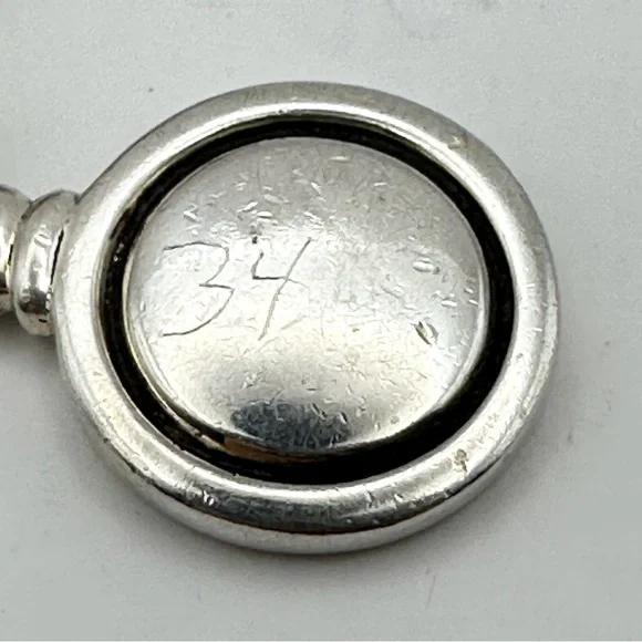 Lagos Silver Disc Charm Bracelet
